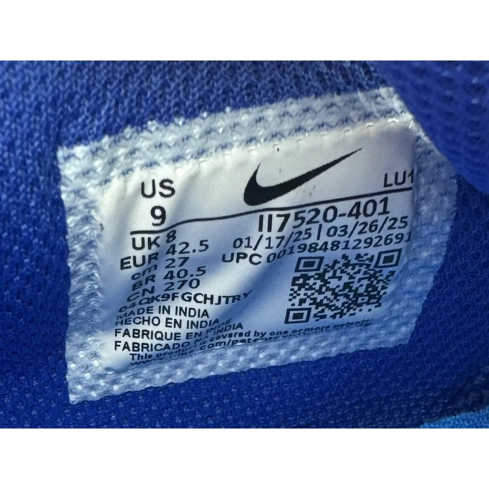 Nike LeBron Witness IX Game Royal Blue - 117520-401 Men's Size 9